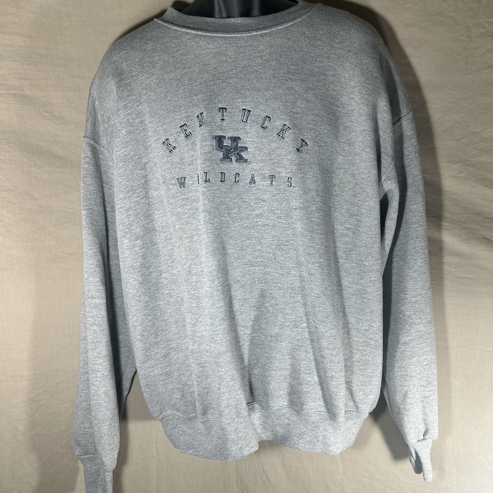 Vintage Kentucky Wildcats Sweatshirt XL Gray Drake Creek Sportswear UK Crewneck